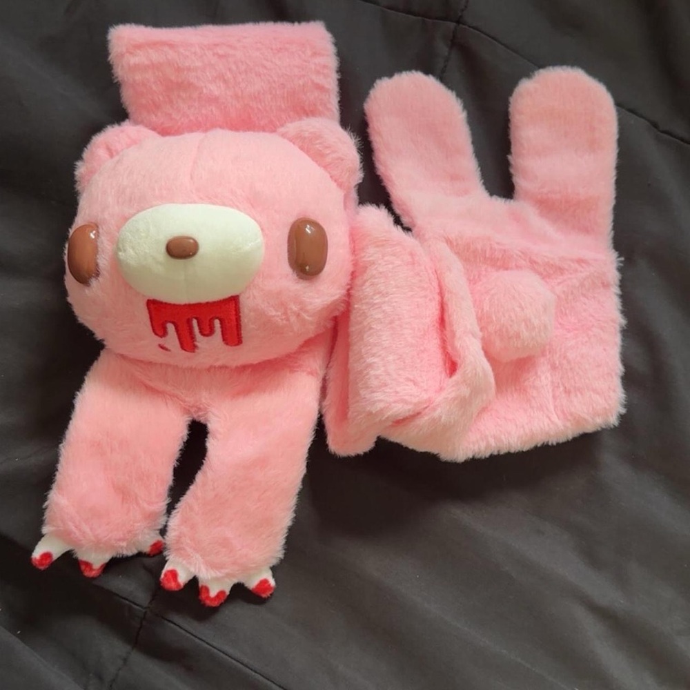 Gloomy Bear Gloom Bear Scarf Scene Scenecore - Picture 13 of 13
